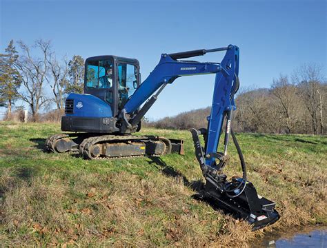 blue diamond mini excavator attachments|mini excavator bush hog attachment.